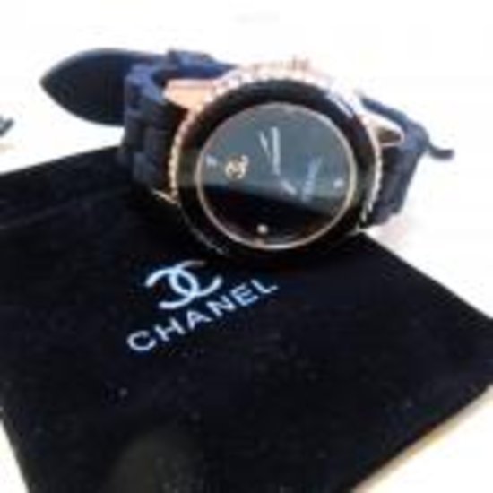 Chanel juodas elegantiskas laikrodis