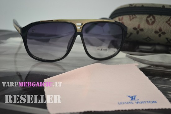 Louis Vuitton EVIDENCE akiniai su dekliuku
