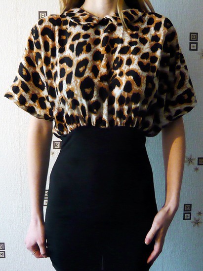 Leopardinė suknutė