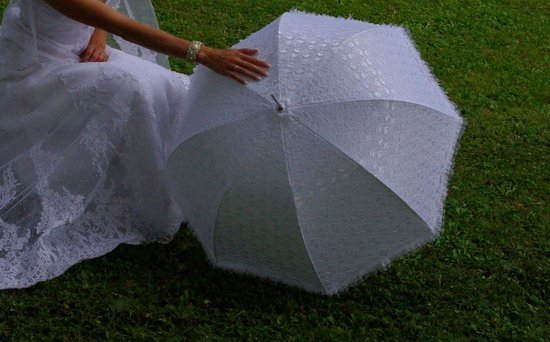 PARDUOTAS Vestuvinis skėtis 