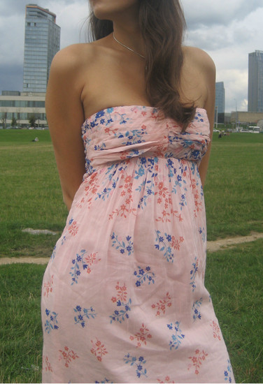 Ilga vasarinė suknelė