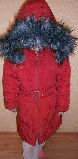 Vaikiškas žieminis paltas