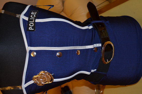 Karnavalinis kostiumas policininkes