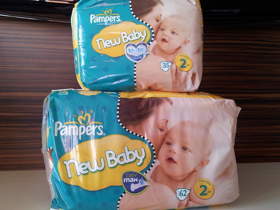 pampers vienkartines sauskelnes