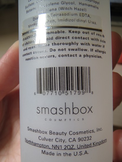 Smashbox kosmetinių šepetėlių valiklis 