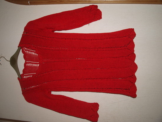 Rankų darbo megztinis vasarai