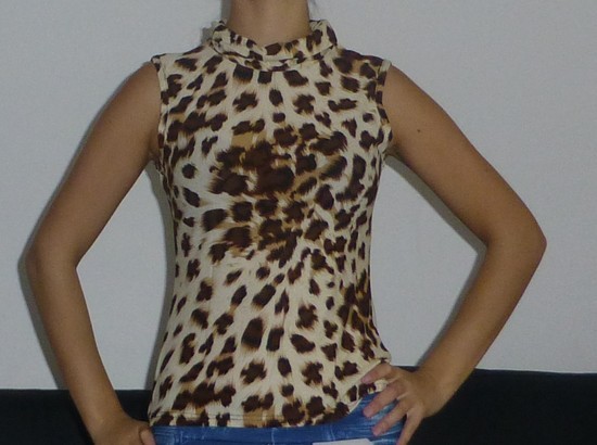 Leopardiniai marškinėliai