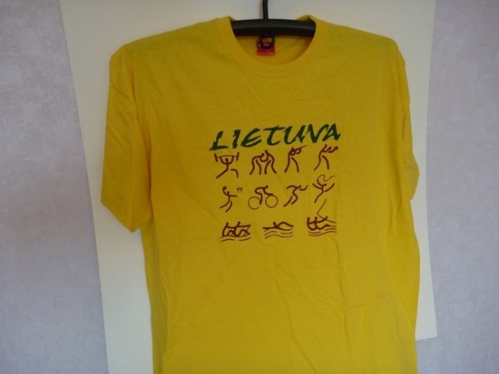 Lietuvos atributika: marškinėliai 