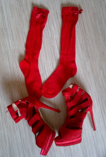 Naujos Valentino kojinės