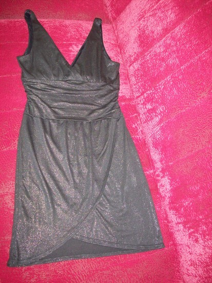 juoda suknelė - tunika