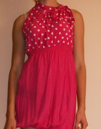 Rožinė, vasariška suknelė