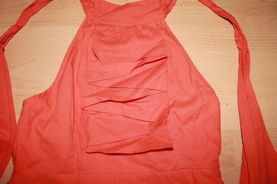 oranžinė suknelė