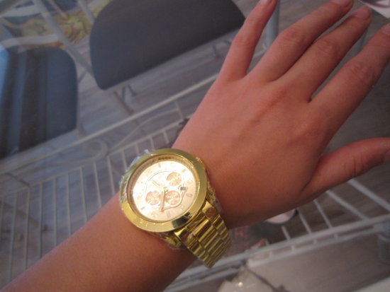 Auksinis masyvus Michael Kors MK laikrodis