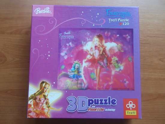 3D dėlionė puzzle Barbie