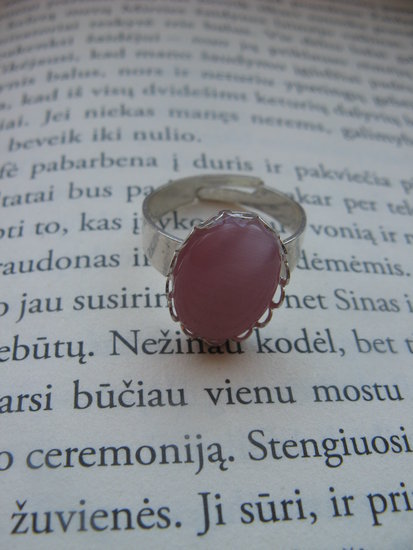 rožinis žiedas
