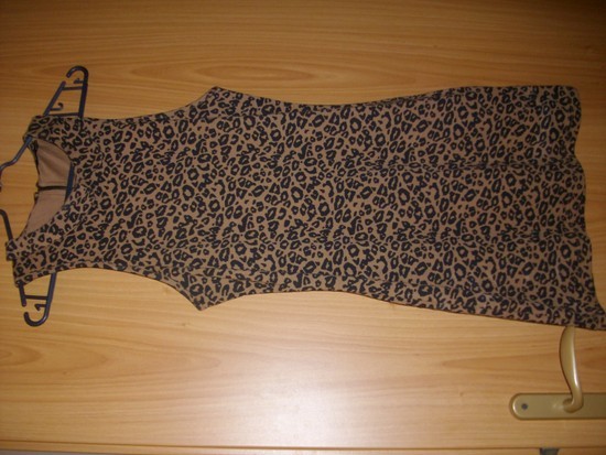  Topshop 12 dydžio leopardinė suknelė  