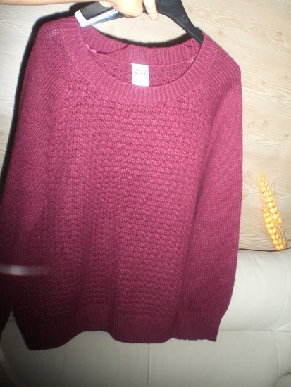 VERO moda bordo megztinis