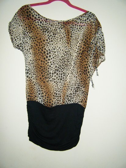 Nauja leopardine suknele-tunika