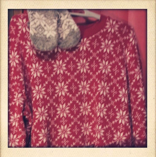 Šiltas Stilingas Oldschool tipo megztinis