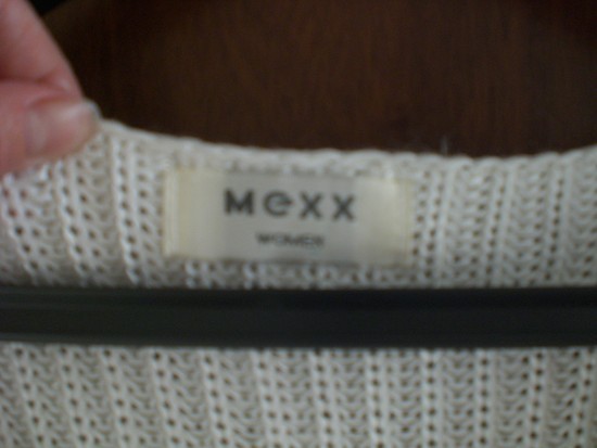 MEXX baltas megztukas