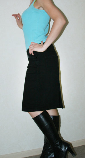 Zara džinsinis sijonas