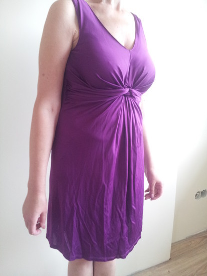 Nauja, violetinė suknelė