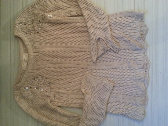 Zara knit megztinis papuostas karoliukais