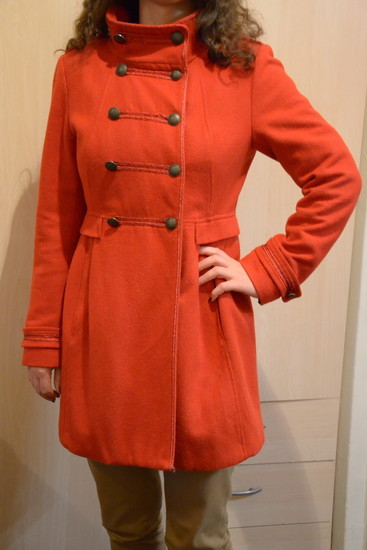 H&M oranžinis paltukas