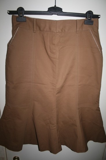 Naujas Tommy Hilfiger rudas sijonas