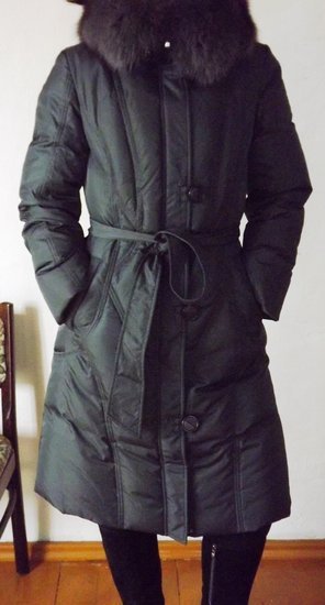 NAUJA Moteriška žieminė striukė-paltas