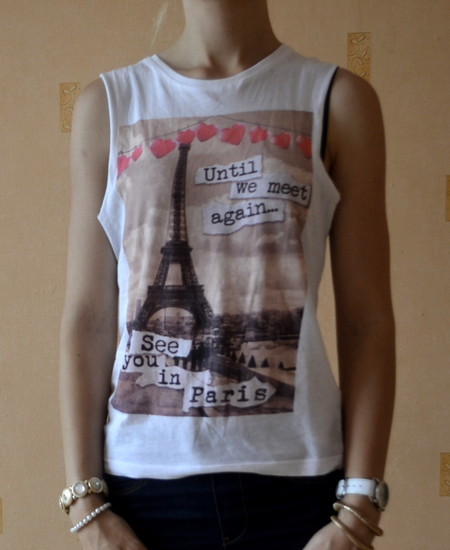 PARIS marškinėliai