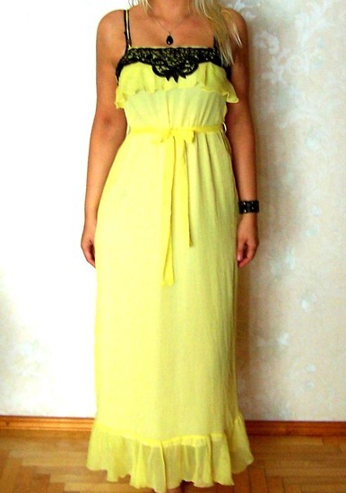 Nuotsbi geltona D&G suknelė