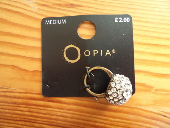 Labai gražus Opia/primark žiedas
