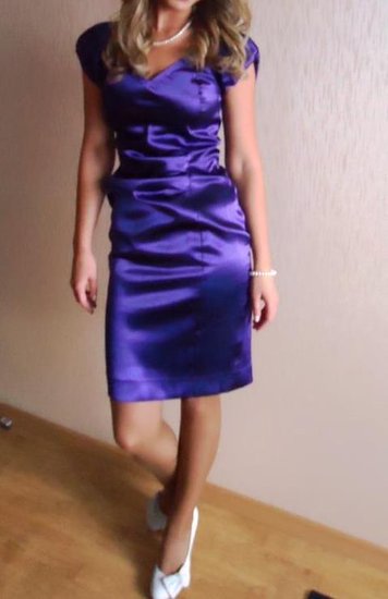 Puošni suknelė (violetinė)