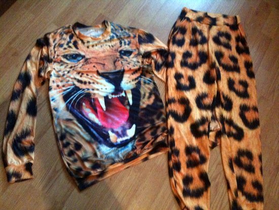 tobulas tiger kostiumas