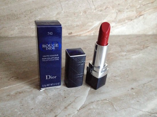 Rouge Dior Nude 743 Star Zinnia Red