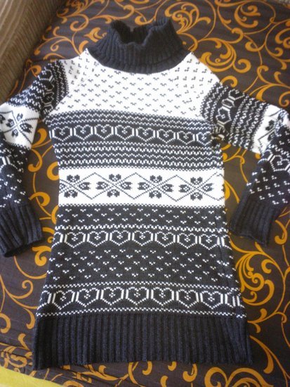 tunika-megztinis