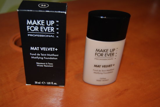 Make up for ever Mat velvet foundation PARDUOTA