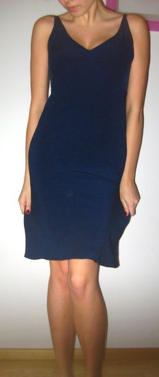 Tamsiai mėlyna suknelė / Monton 