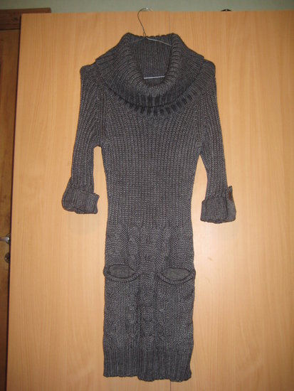 Siltas megztinis - suknele