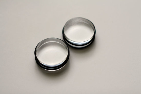 clear plugs 35mm
