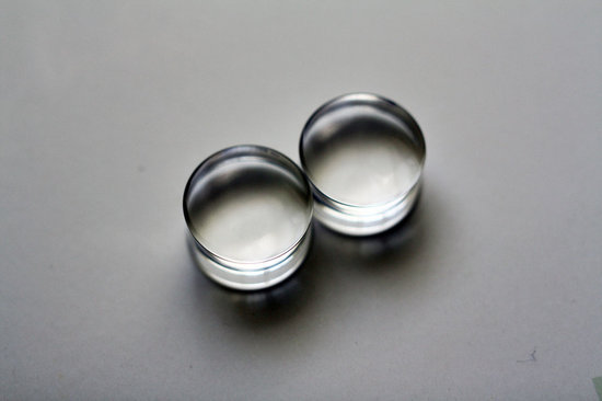 26mm clear plugs