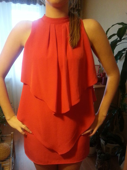 Nuostabi nauja raudona H&M suknelė