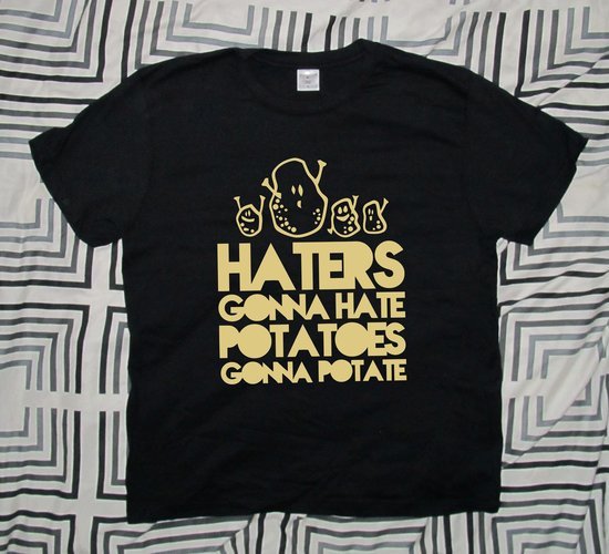 Haters gonna hate potatoes gonna potate 