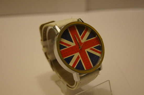 UK vėliavos laikrodis