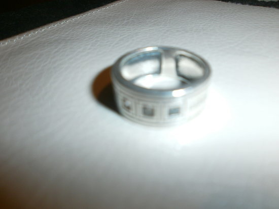 Sidabrinis žiedas su cirkoniu