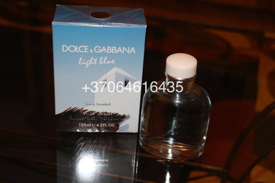 D&G light blue living stromboli kvepalų kopija