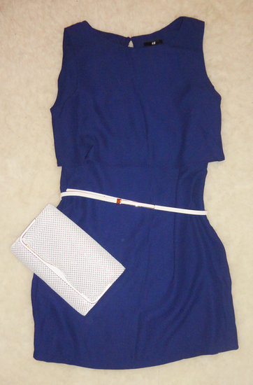 Mėlyna H&M suknelė  
