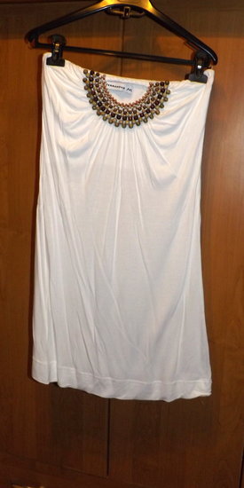 Balta, vasarinė suknelė