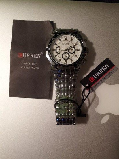 Elegantiškas CURREN firmos laikrodis.